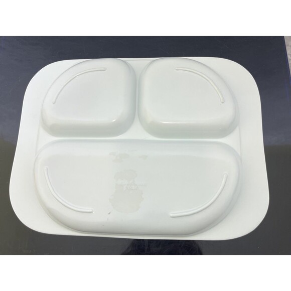 Lot of 2 ABC and Teddy Bear Divided Plates Melamine Ware Multicolor - Picture 5 of 6